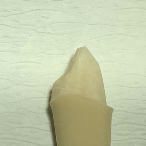 Metal ceramic crown preparation canine