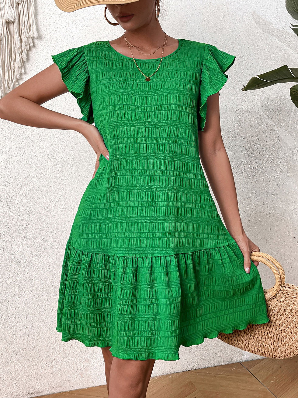 Thumbnail: Nadia Textured Dress-