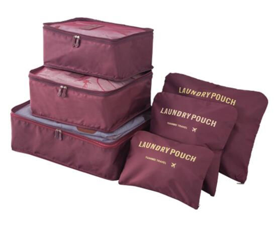 Thumbnail: Portable Travel Luggage Packing Cubes