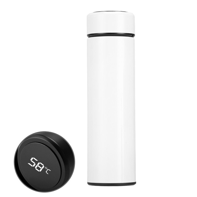 Thumbnail: LED Temperature Display Thermos Bottle