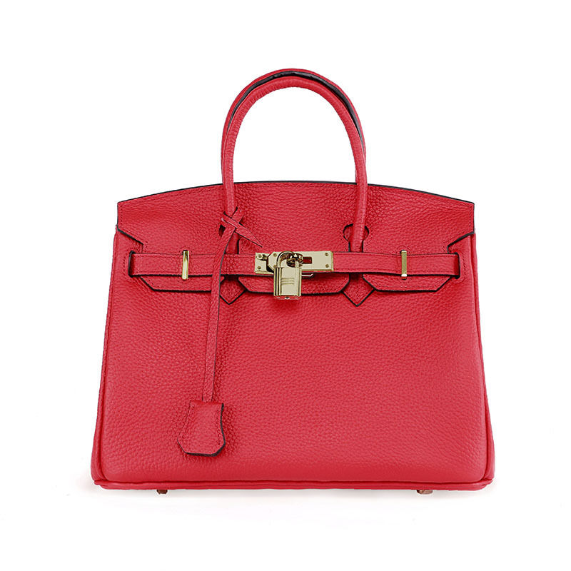 Thumbnail: Platinum Bag in First Layer Cowhide for Women