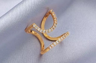 Thumbnail: Trendy Cold Nail Ring with Unique Personality Design