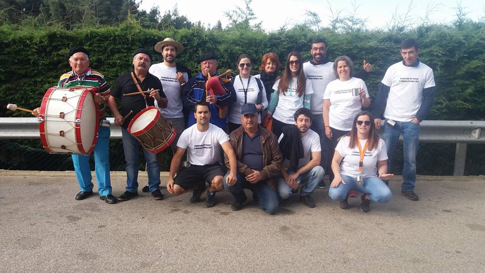 Início da festa com o peditório