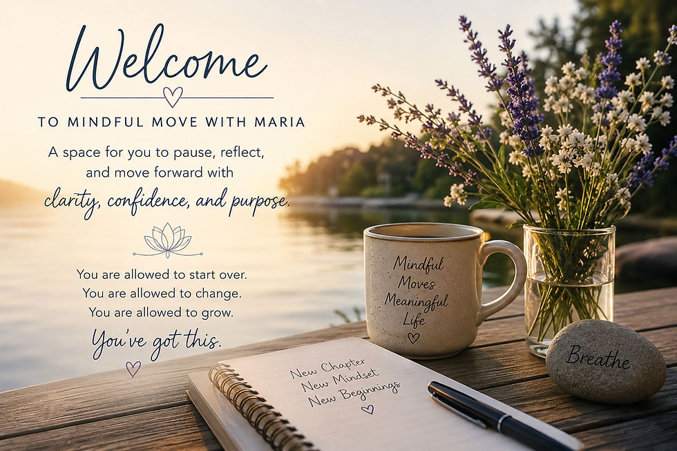 Welcome to Mindful Move With Maria