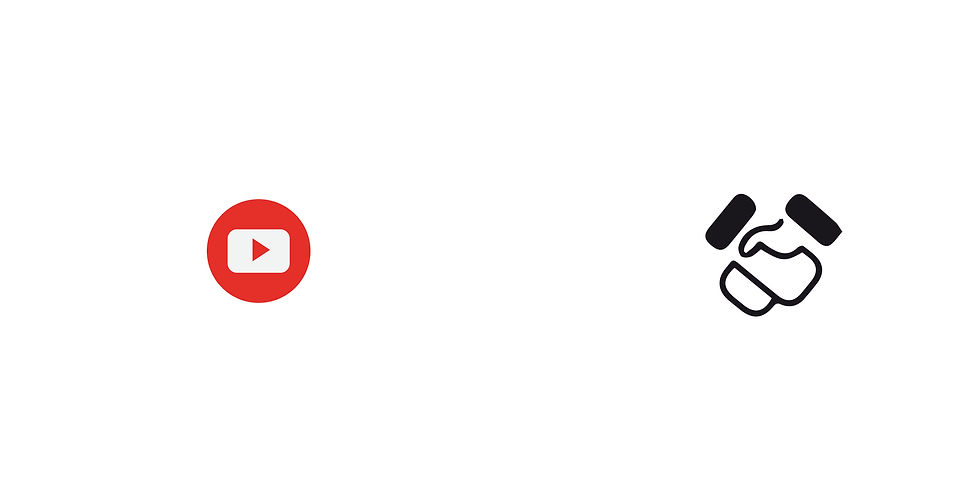 DAR A MÃO  NO YOUTUBE