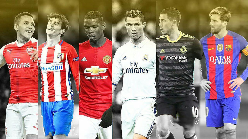 WE ARE MADE OF FOOTBALL