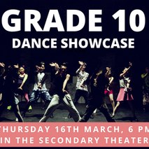 Grade 10 Dance Showcase - 16th March