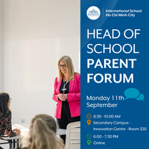 Head of School Forum - 11th September - Registration