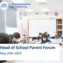 Head of School Forum Concludes: Slides Available in Multiple Languages