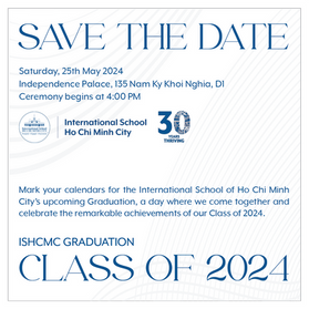 Class of 2024 Graduation - Save the Date | 25th May