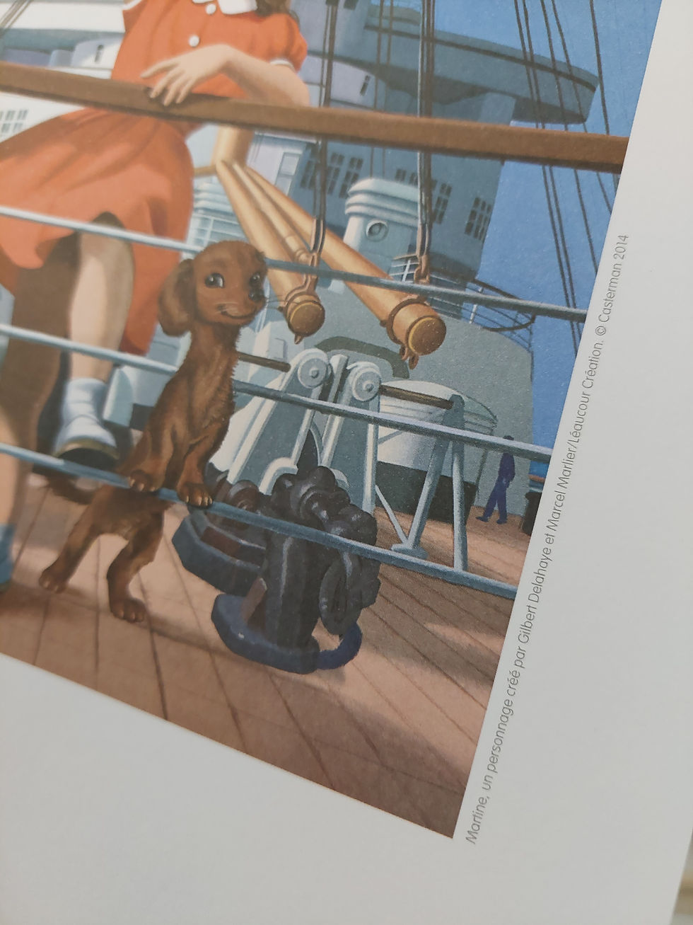 Miniature : Cadre Martine en bateau