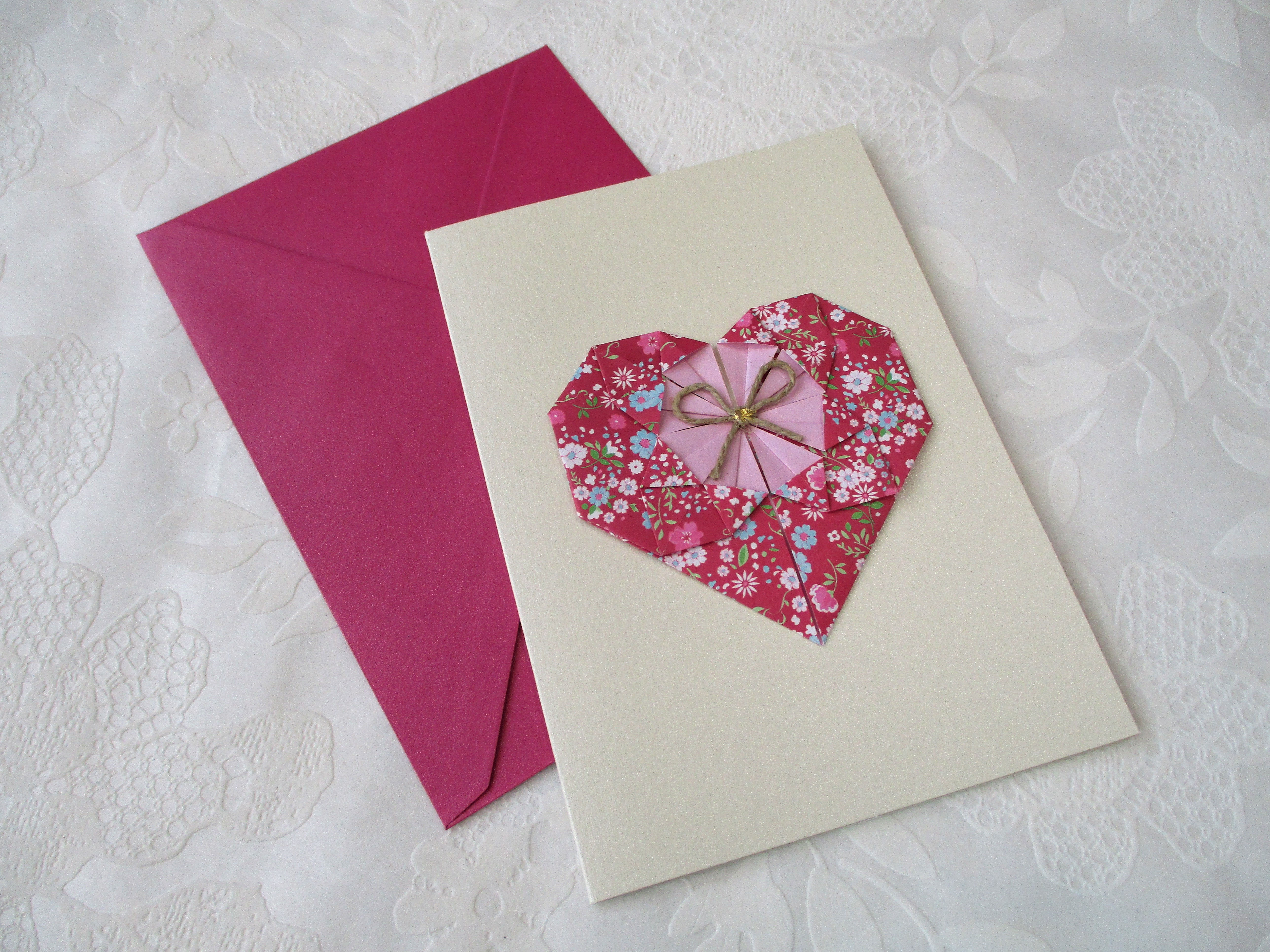 Cœur liberty fuchsia