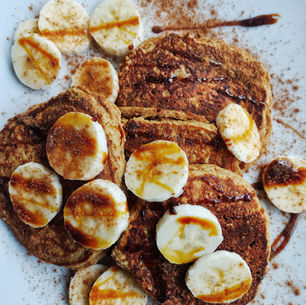Gingerbread Protein Pancakes