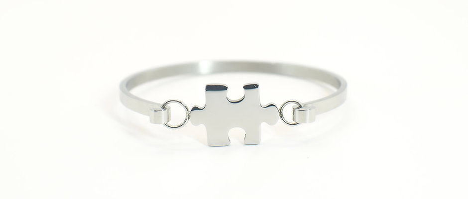 Puzzle Bangle Bracelet