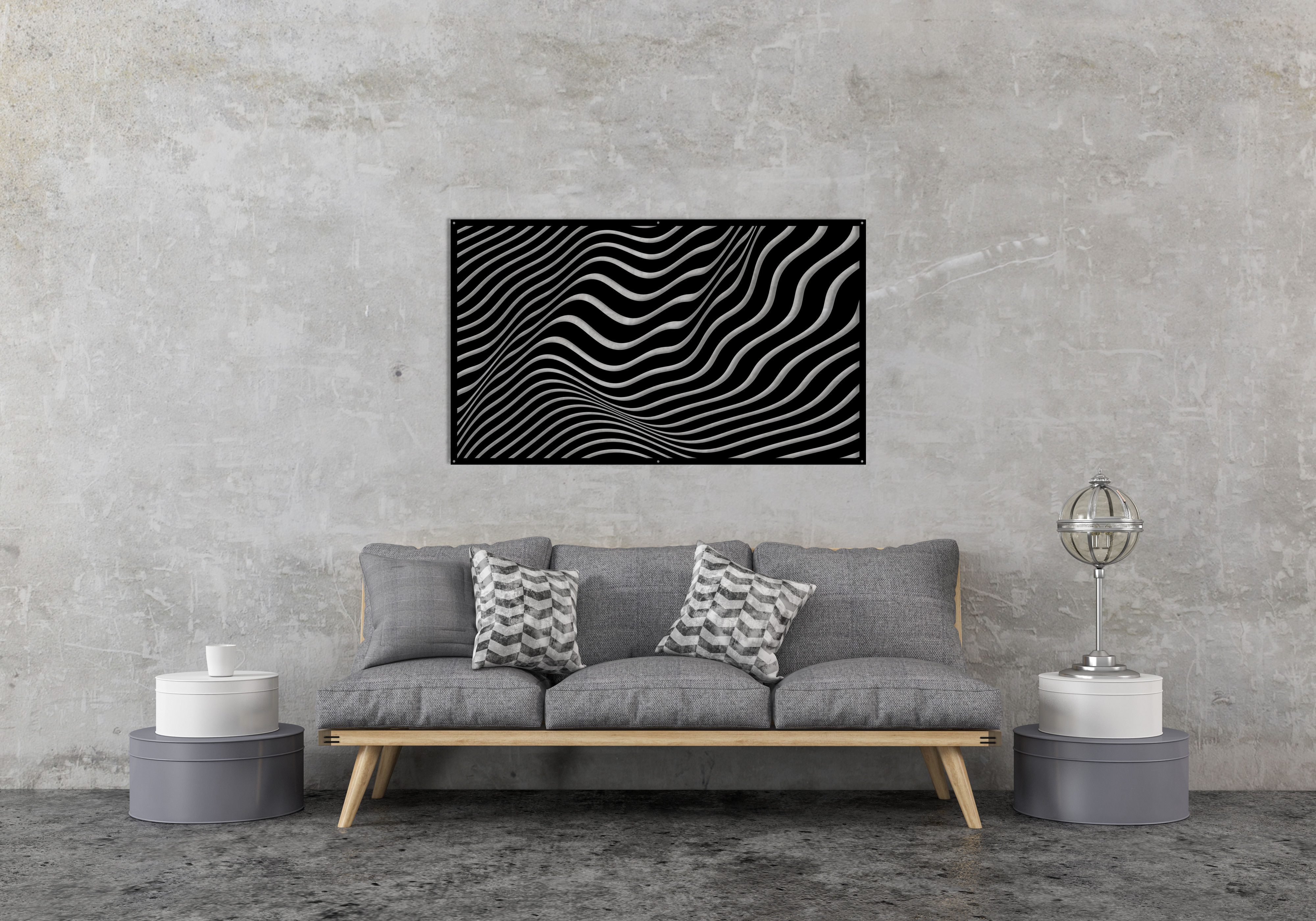 משרביית גלים - נגטיב