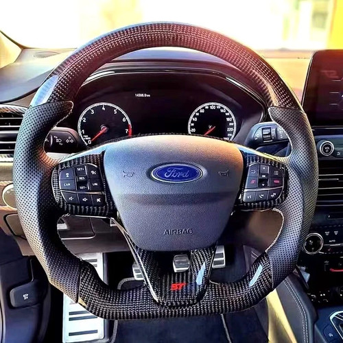 Ford focus st carbon fiber steering wheel outlet