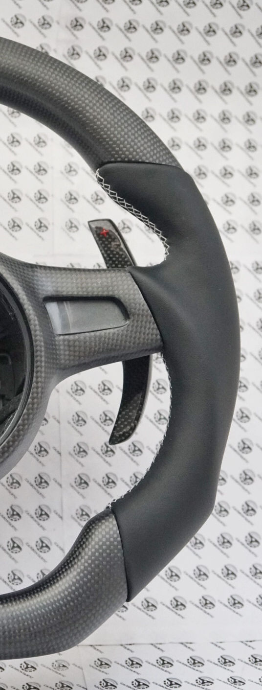 Thumbnail: 2012+ 991.1 Porsche Custom Carbon Fiber Steering Wheel Style 1