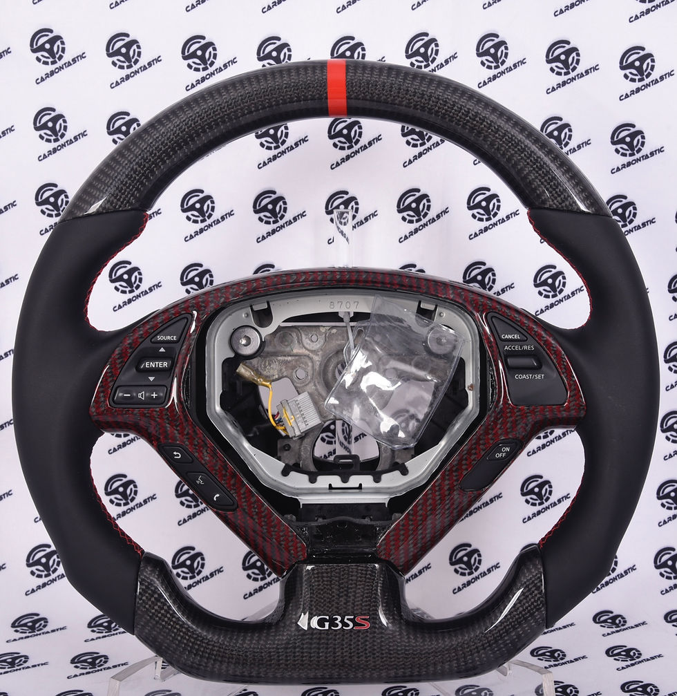 Thumbnail: 2008+ Infiniti G37 Custom Carbon Fiber Steering Wheel