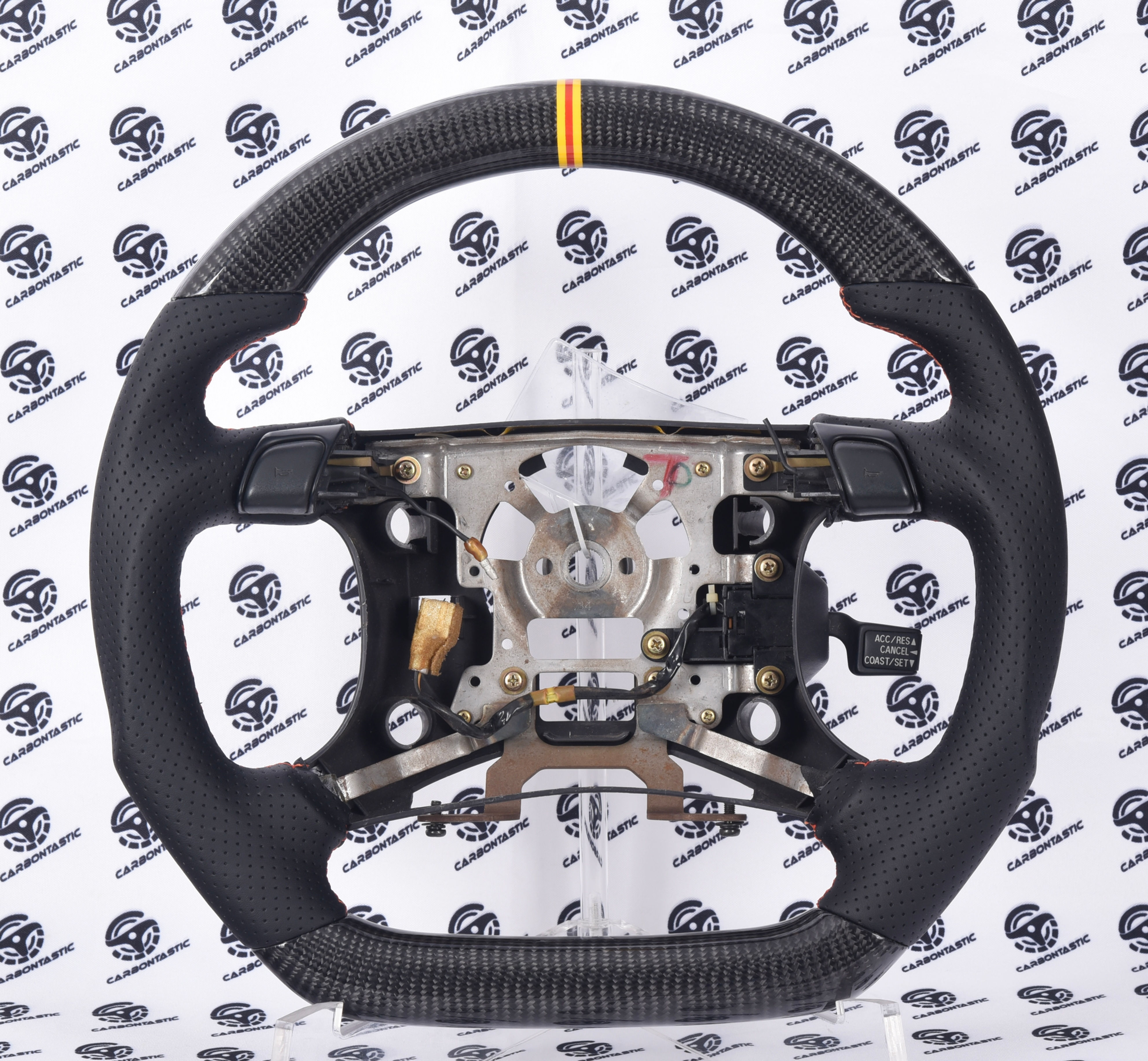 Dodge Stealth RT 1995 custom carbon fiber steering wheel