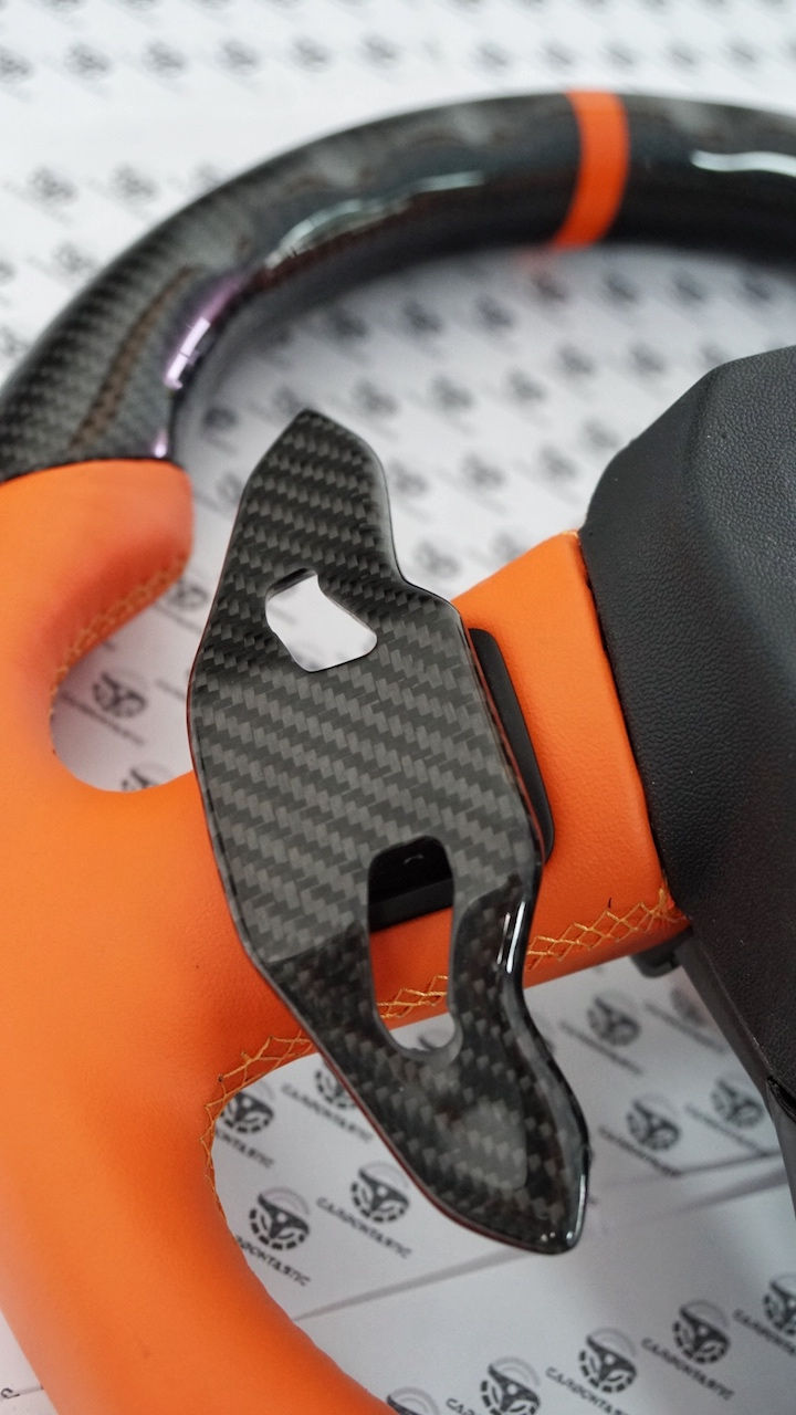 Thumbnail: Lamborghini Urus Custom Carbon Fiber Steering Wheel