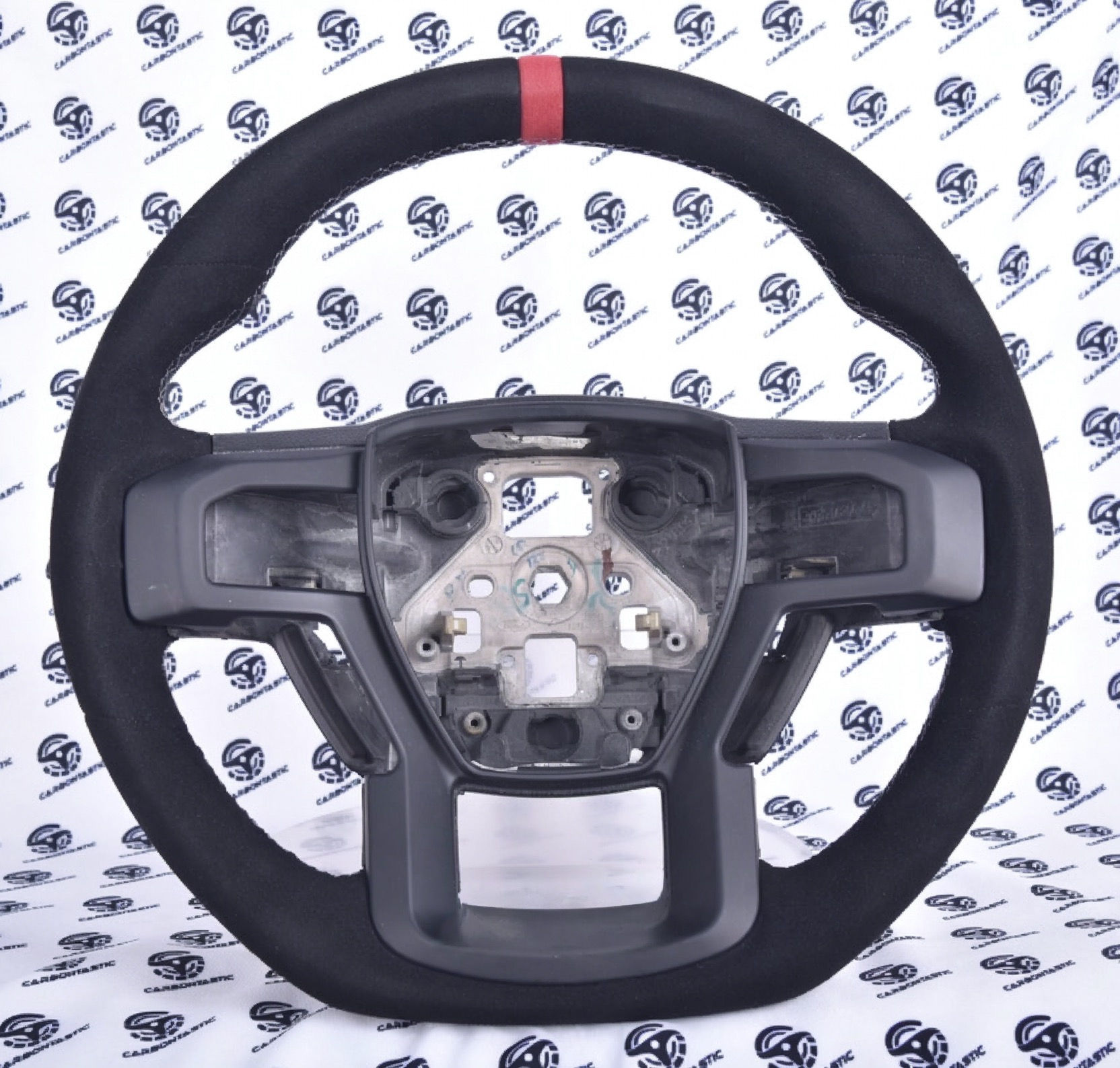 2015+ Ford F-250/350/450 Custom Alcantara/Leather Steering Wheel