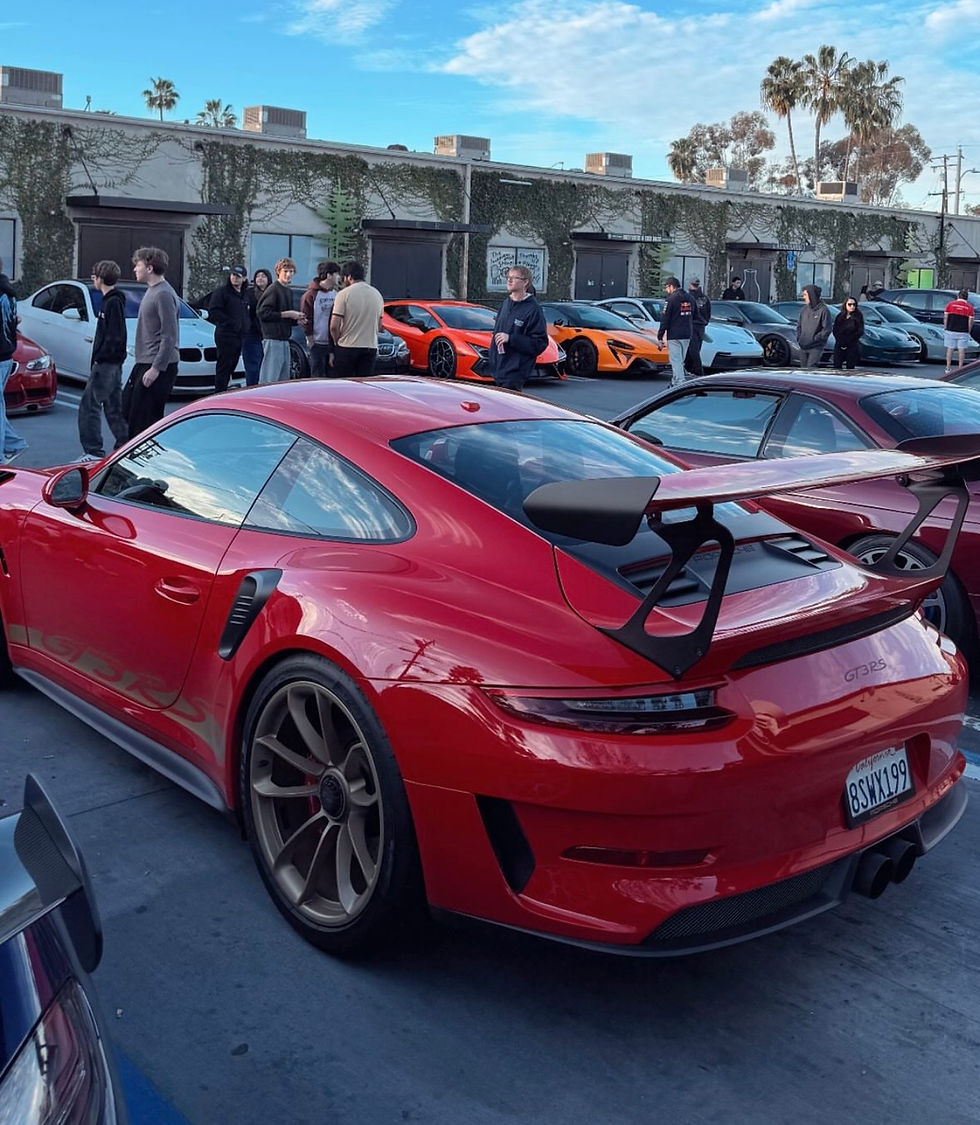 Thumbnail: Porsche 991 GT3RS Billet Upright (2 inches Wing Risers)