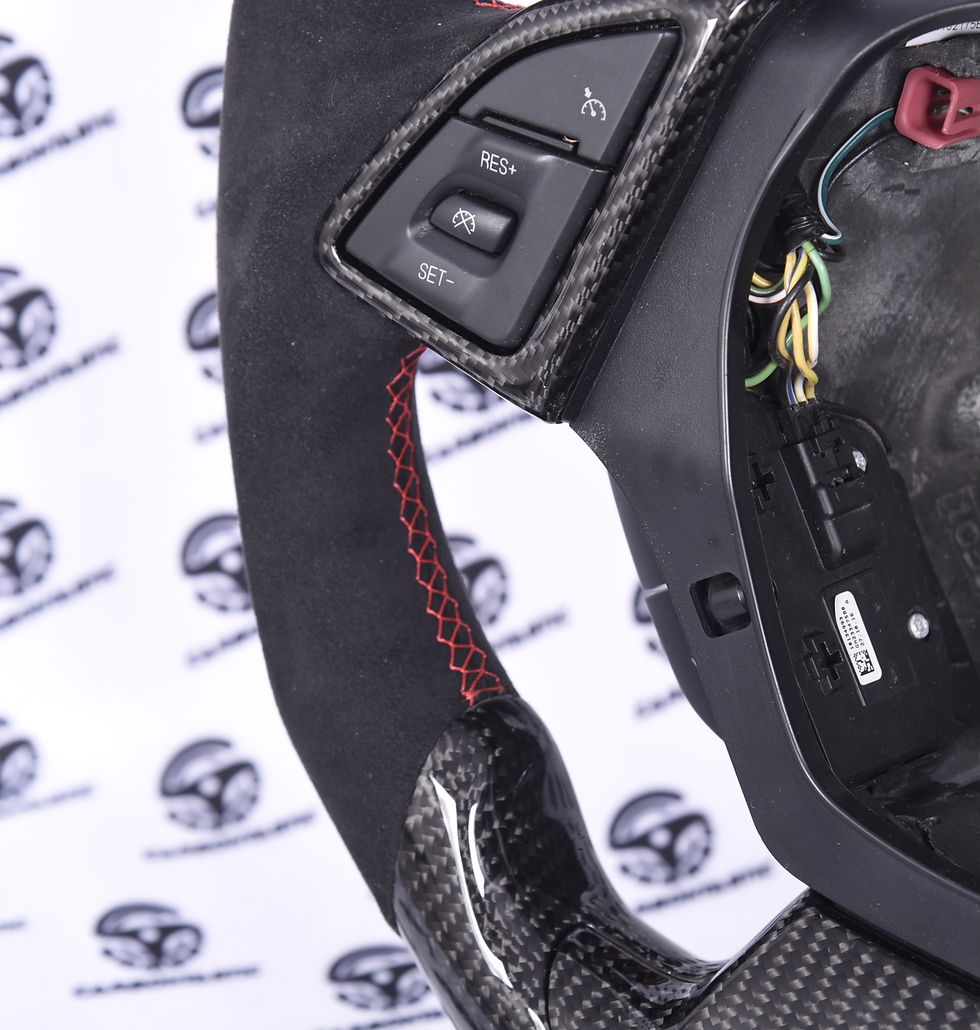 Thumbnail: 2016+ Camaro Custom Carbon Fiber Steering Wheel