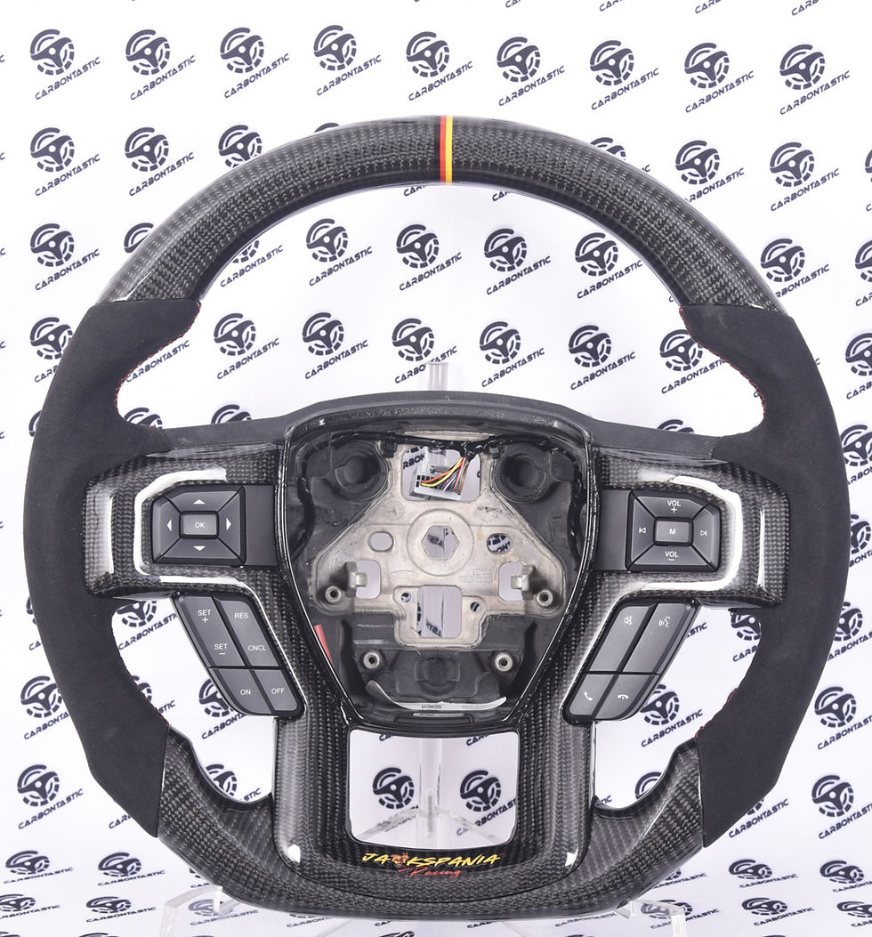 Thumbnail: 2015+ Ford F-150 Custom Carbon Fiber Steering Wheel