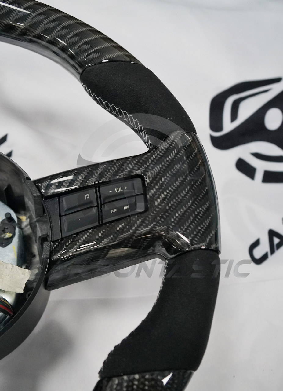 Thumbnail: 2010-2014 Ford Mustang Custom Carbon Fiber Steering Wheel