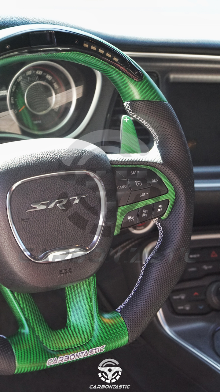 Thumbnail: 2020+ Charger/Challenger SRT Custom Carbon Steering Wheel with Shift
