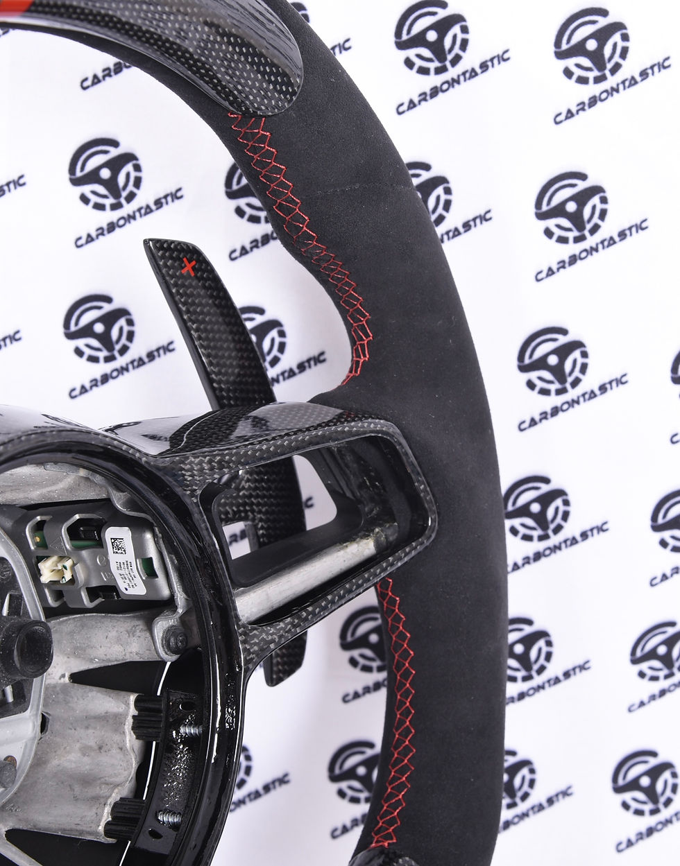 Thumbnail: 2015-2018 Porsche Custom Carbon Fiber Steering Wheel Style 3