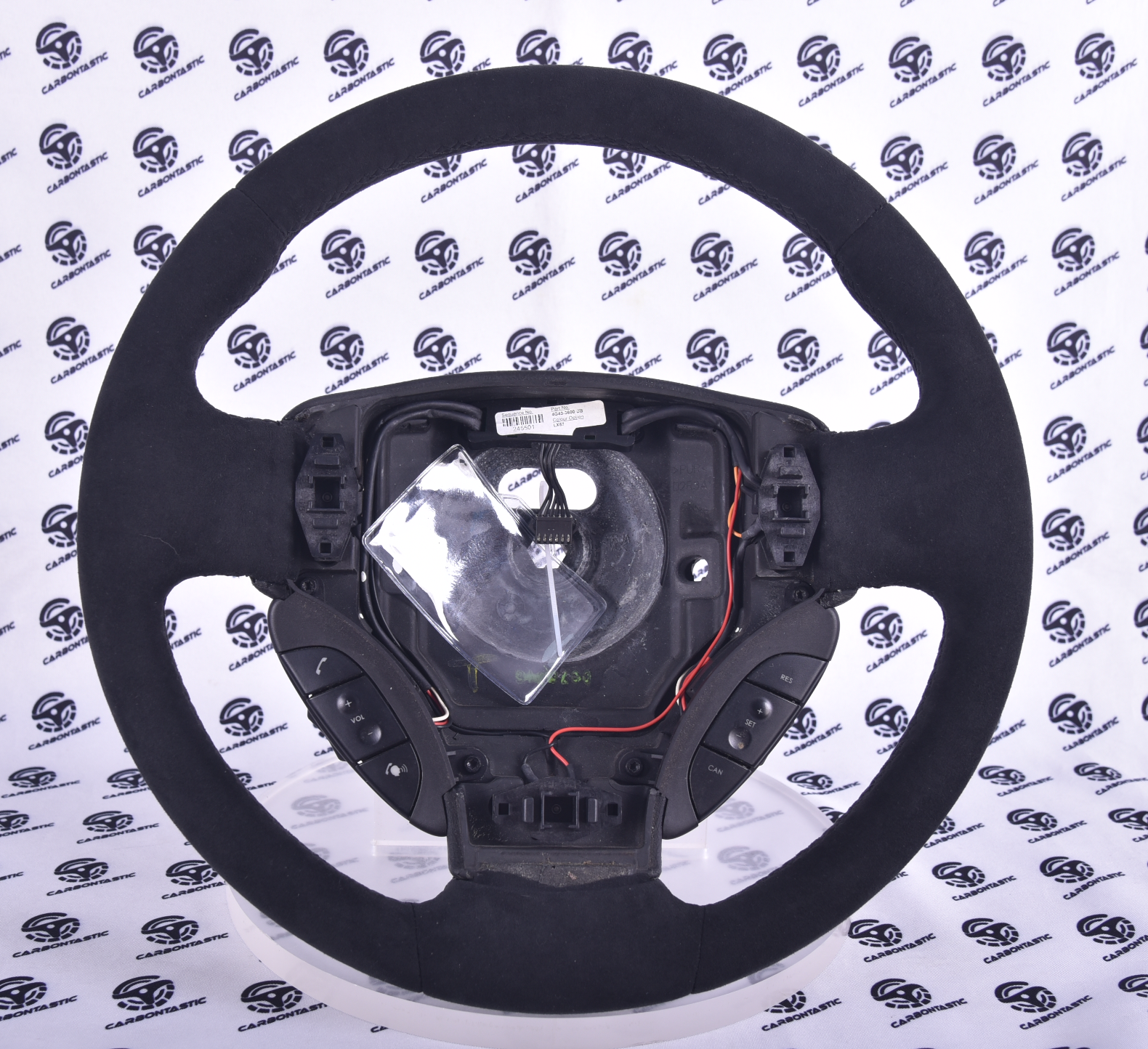 Aston Martin DB9/Vantage/DBS/Rapide Custom Leather/Alcantara Steering Wheel