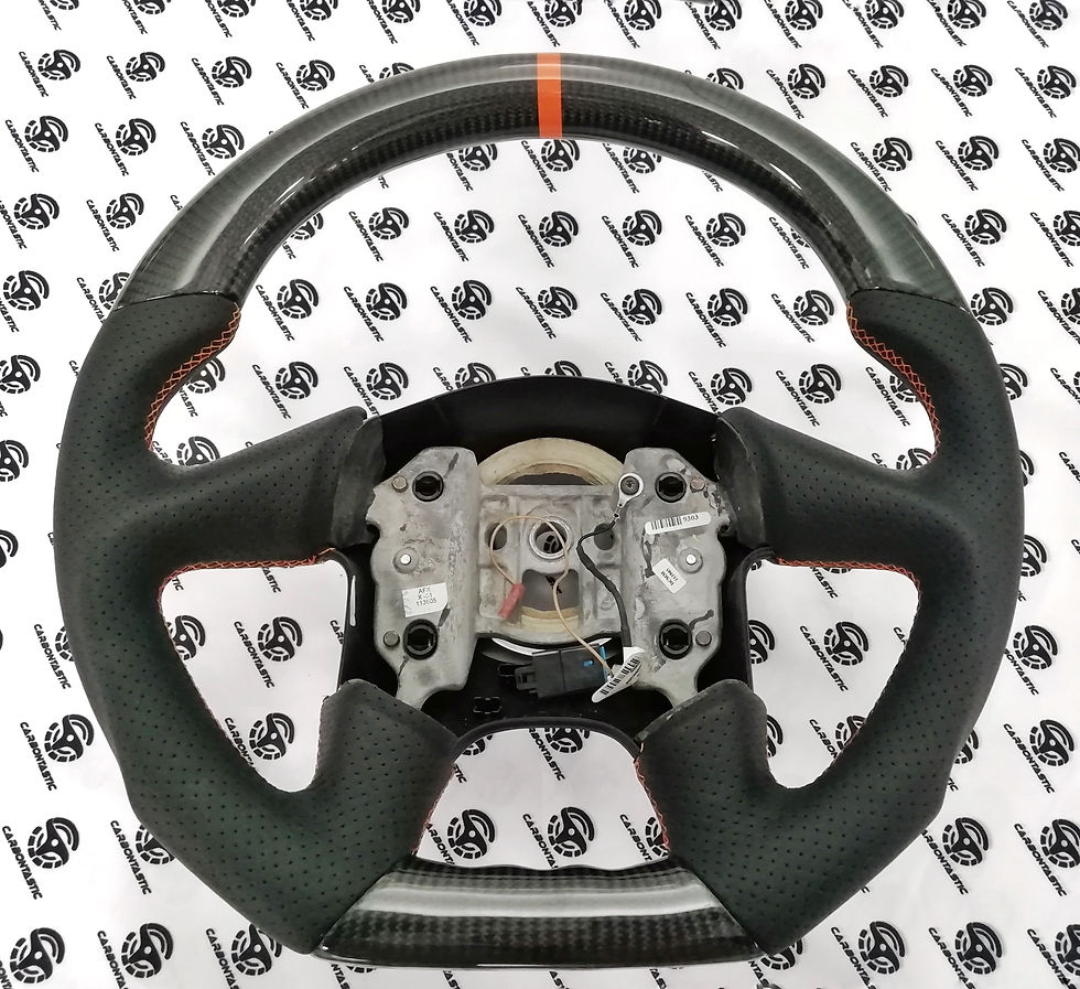 Thumbnail: 2005 C6 Corvette Custom Carbon Fiber Steering Wheel