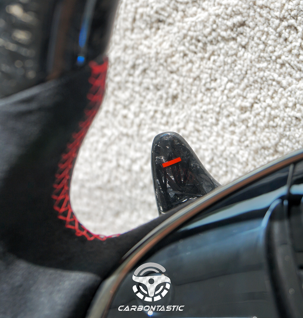 Thumbnail: 2014+ ATS-V/CTS-V Custom Forge Carbon Fiber Steering Wheel Paddle Shifted