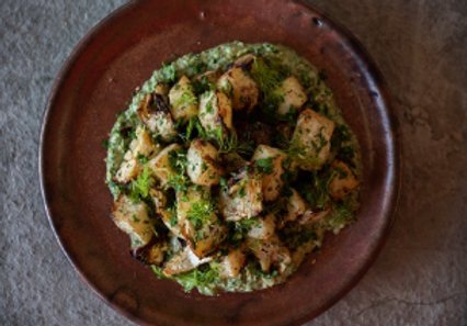 Roasted Fennel & Kohlrabi