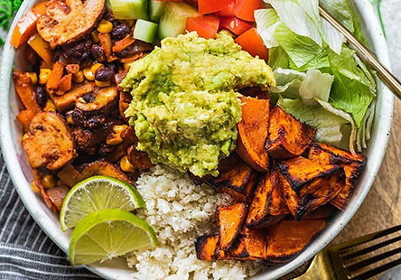 Vegan Burrito Bowls