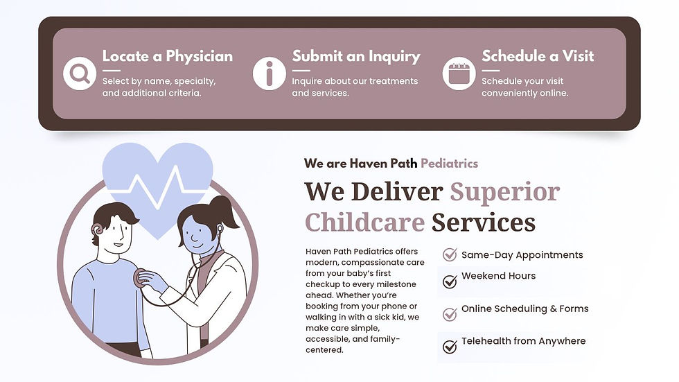 haven path pediatrics website about us
