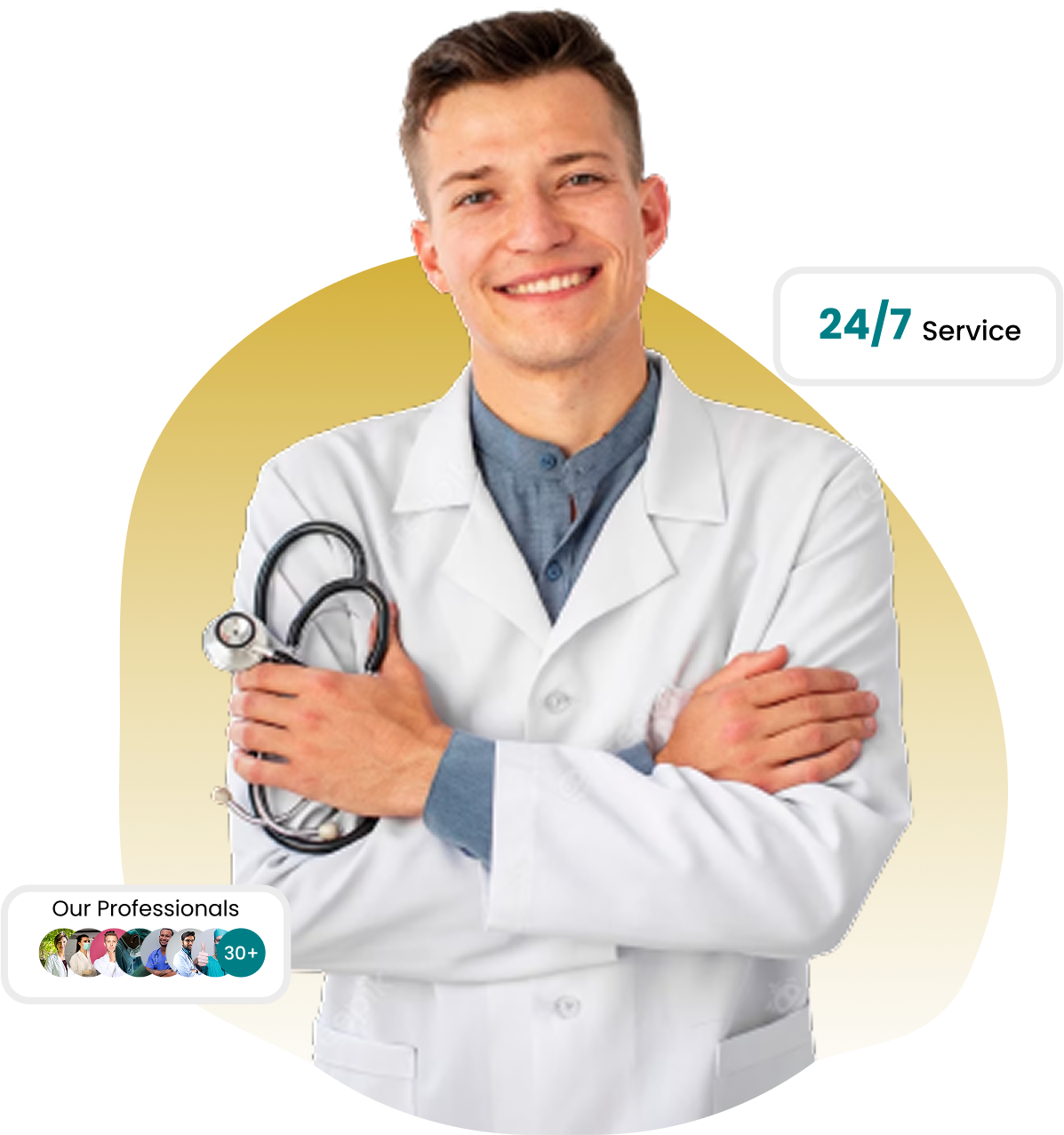 Medical doctor website image