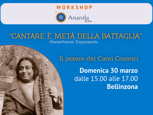 WORKSHOP - Il potere dei canti cosmici