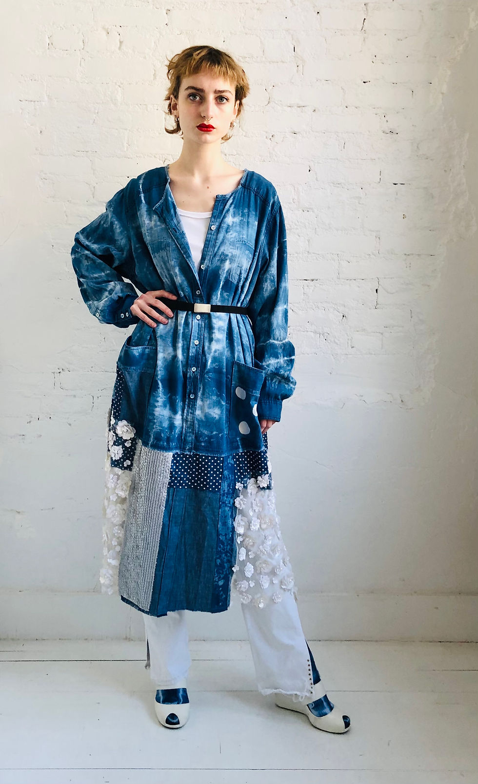 Thumbnail: MDC Re•Created Indigo Coat / Dress