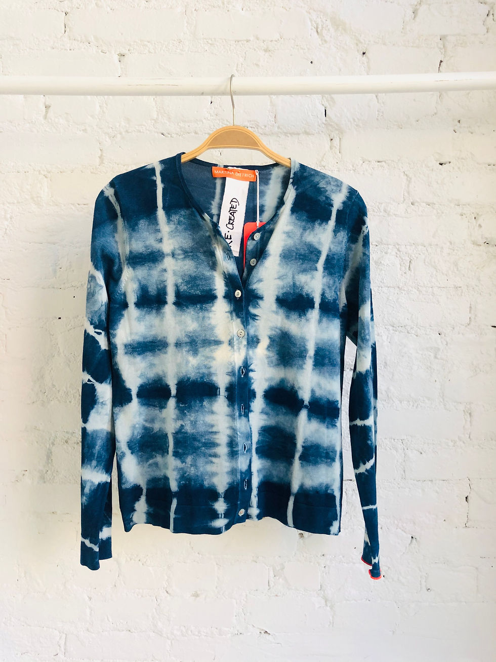 Thumbnail: MDC RE•Created Silk Cardigan/Indigo