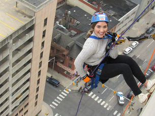 Big Brothers Big Sisters of the Capital Region (BBBSCR) Raises $86k with Over The Edge Rooftop Rappel