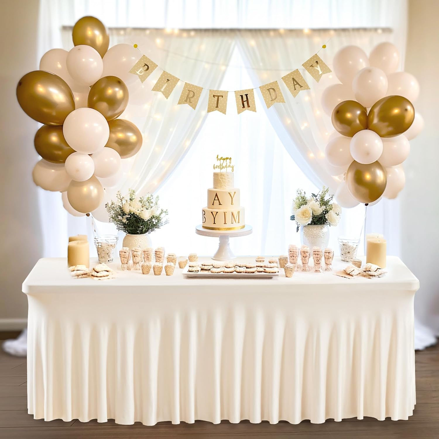 8ft Tablecloth - $8/ea (4 In-Stock)