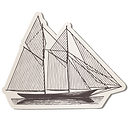Vintage Sailboat Sketch