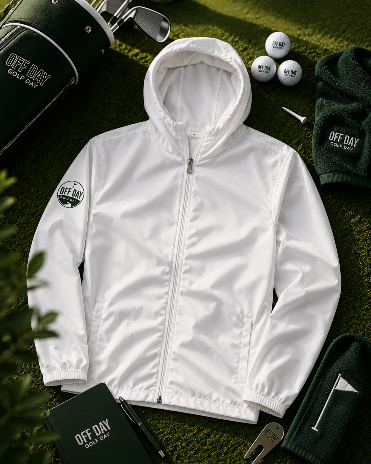 Off Day Golf Day™ Men’s windbreaker