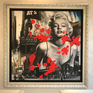 Large Canvas Art Floated & Framed in Multiple Layers