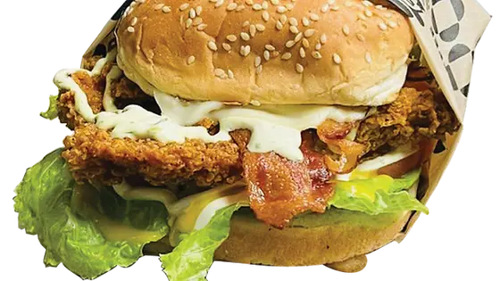 Coffeelombian juicy burger