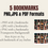 Thumbnail: Printable Cats Bookshelf Bookmarks Instant Download, Set of 5