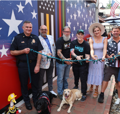 Herndon mural transforms tavern wall into tribute to service