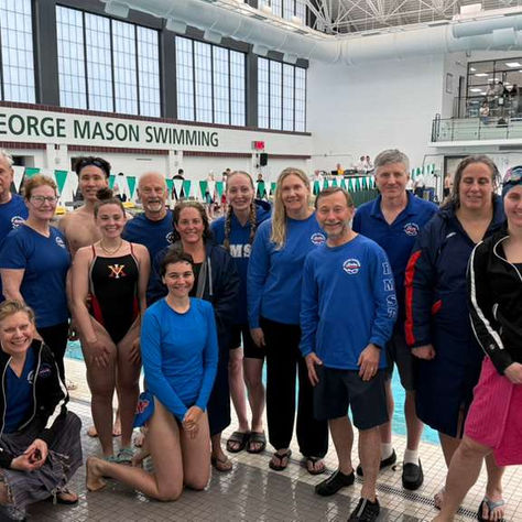 Reston Masters Swim Team places 2nd out of 60 teams in regionals